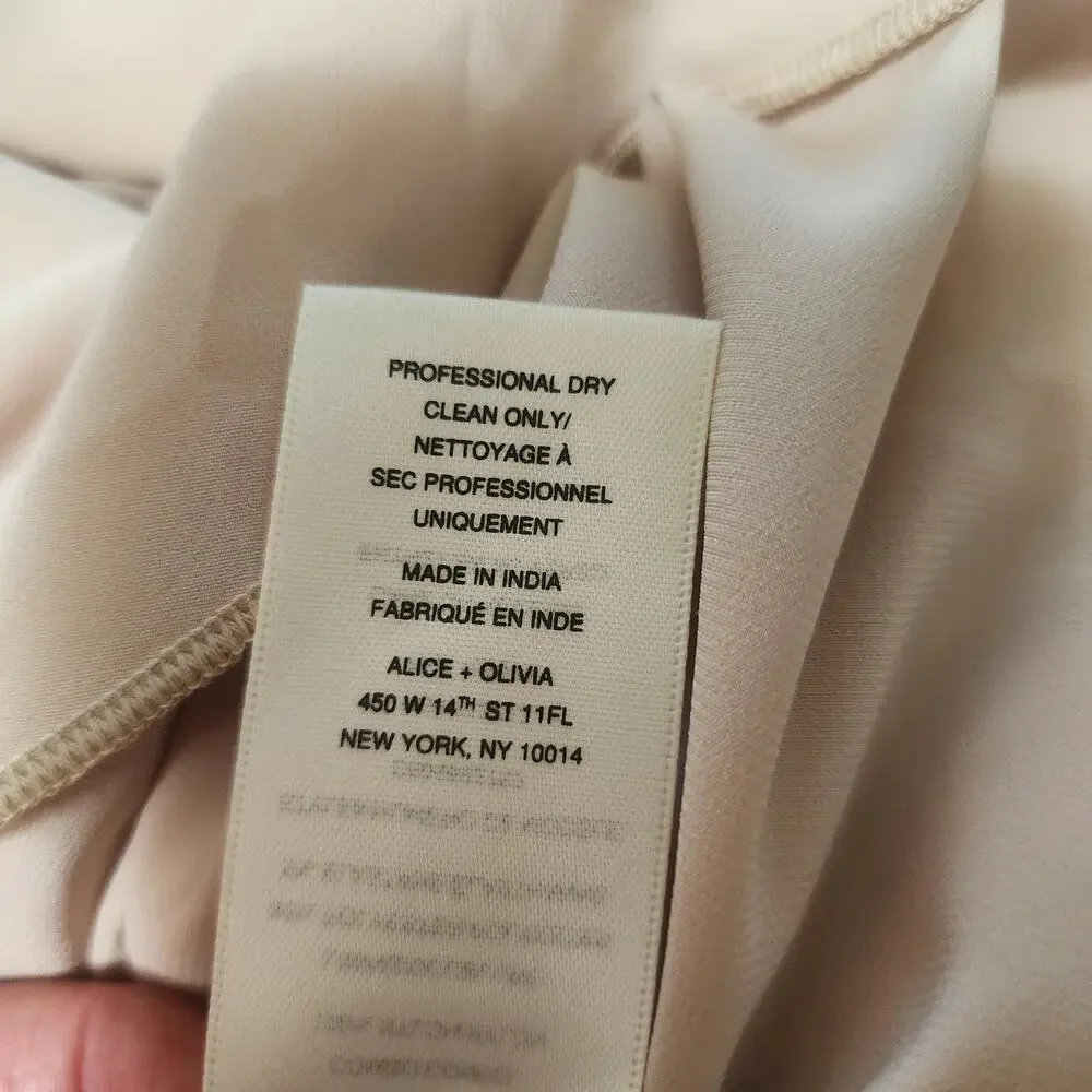 Alice + Olivia Dress Womens 6 Sequins Cocktail Party Event New Year Romantic - Picture 6 of 10